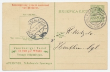 Spoorwegbriefkaart G. NS216 d Valkenburg 1928