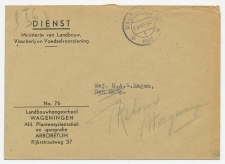 Wageningen - Den Haag 1947 - Onvolledig adres