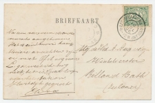 Grootrondstempel Legerplaats bij Harskamp 1906