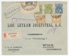 Amsterdam - Oostenrijk 1916 - K.u.K. Zensurstelle Wien