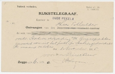 Telegraaf kwitantie Oude Pekela 1915