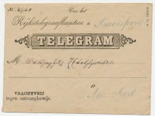 Telegram envelop Amersfoort 