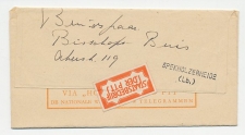 Telegram Locaal te Spekholzerheide 1956
