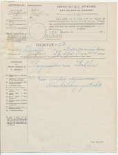 Telegram Deventer - Dalfsen 1887