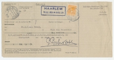 Em. Veth Haarlem - Wijk bij Duurstede 1938 - Kwitantie