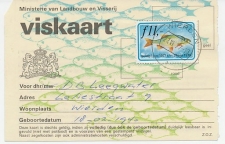 Viskaart Kleine visakte 1977 / 1978