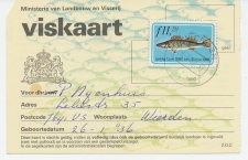 Viskaart Kleine visakte 1980 / 1981