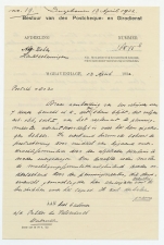 Den Haag 1932 - Brief Postcheque en Girodienst