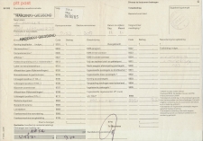 Hardinxveld Giesendam 1986 - Postdebiteurenadministratie