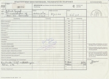 Ermelo 1978 - Specificatie diverse facturen