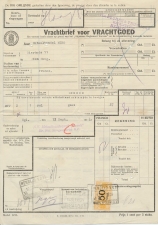 Vrachtbrief NS Hengelo - Den Haag 1934