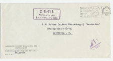 Dienst Joegoslavie - Amsterdam 1965 - Ambassade post