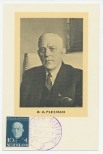 FDC / 1e dag Em. Luchtvaartfonds 1954