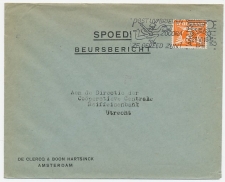 Em. Duif Amsterdam - Utrecht 1941 - Spoed / Beursbericht