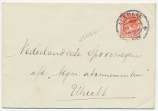 Em. Veth Alkmaar - Utrecht 1925 - Bestellerstempel Postbussen
