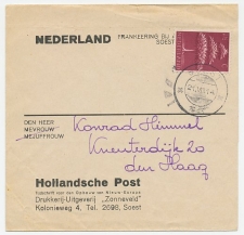 Em. Germaanse symbolen 1943 Drukwerk wikkel Soest - Den Haag