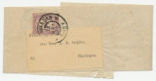 Em. Vurtheim Drukwerk wikkel Leeuwarden - Harlingen 1900
