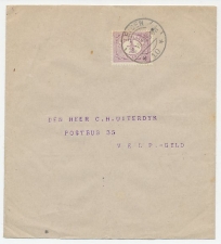 Em. Vurtheim Drukwerk wikkel Leiden - Velp 1918