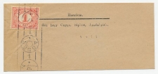 Drukwerkrolstempel / wikkel - Assen 1917 en z.j.