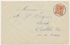 Em. Veth Vaals - Aubel Belgie 1937 - Grenstarief