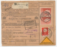 Em. Juliana Pakketkaart Kerk Driel - Belgie 1959 - Remboursement