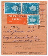 Em. Juliana Adreskaart  Ongefrankeerd Zwolle 1973