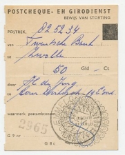 Geuzendam 7 Emmeloord 1962 - Bewijs van storting