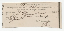 Gouda 1872 - Aan te vragen postwissel