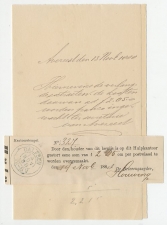 Dalfsen 1888 - Stortingsbewijs postwissel