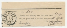 Beek 1907 - Stortingsbewijs postwissel