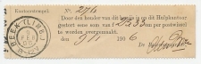 Beek 1906- Stortingsbewijs postwissel