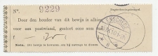 Enschede 1910 - Stortingsbewijs postwissel