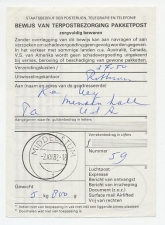 Middelstum 1972 - Bewijs van terpostbezorging