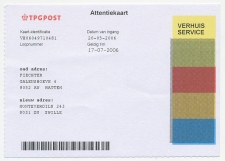 Hattem 2006 - Attentiekaart verhuisservice