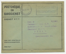 Machinestempel Postgiro kantoor Den Haag 1932