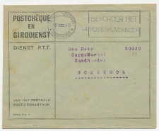 Machinestempel Postgiro kantoor Den Haag 1933