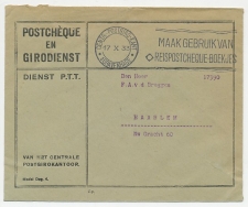 Machinestempel Postgiro kantoor Den Haag 1933