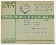 Machinestempel Postgiro kantoor Den Haag 1935