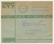 Machinestempel Postgiro kantoor Den Haag 1935