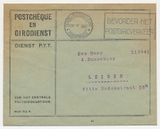 Machinestempel Postgiro kantoor Den Haag 1932