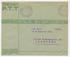 Machinestempel Postgiro kantoor Den Haag 1940