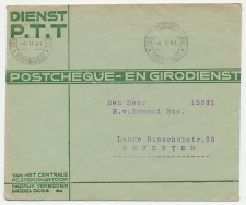 Machinestempel Postgiro kantoor Den Haag 1941