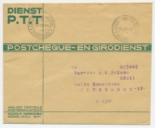 Machinestempel Postgiro kantoor Den Haag 1949