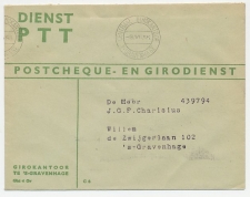 Machinestempel Postgiro kantoor Den Haag 1955