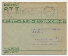 Machinestempel Postgiro kantoor Den Haag 1952