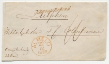 Aangetekend Almelo - Zutphen 1859