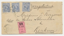 Em. 1891 Aangetekend Winterswijk - Renkum