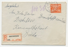 Em. Duif Aangetekend Oudenbosch - Breda 1944