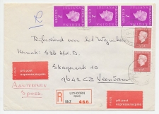 Em. Juliana Aangetekend / Expresse Uithoorn - Veendam 1980