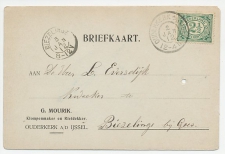 Firma briefkaart Ouderkerk a/d IJssel 1912 - Klompenmaker 